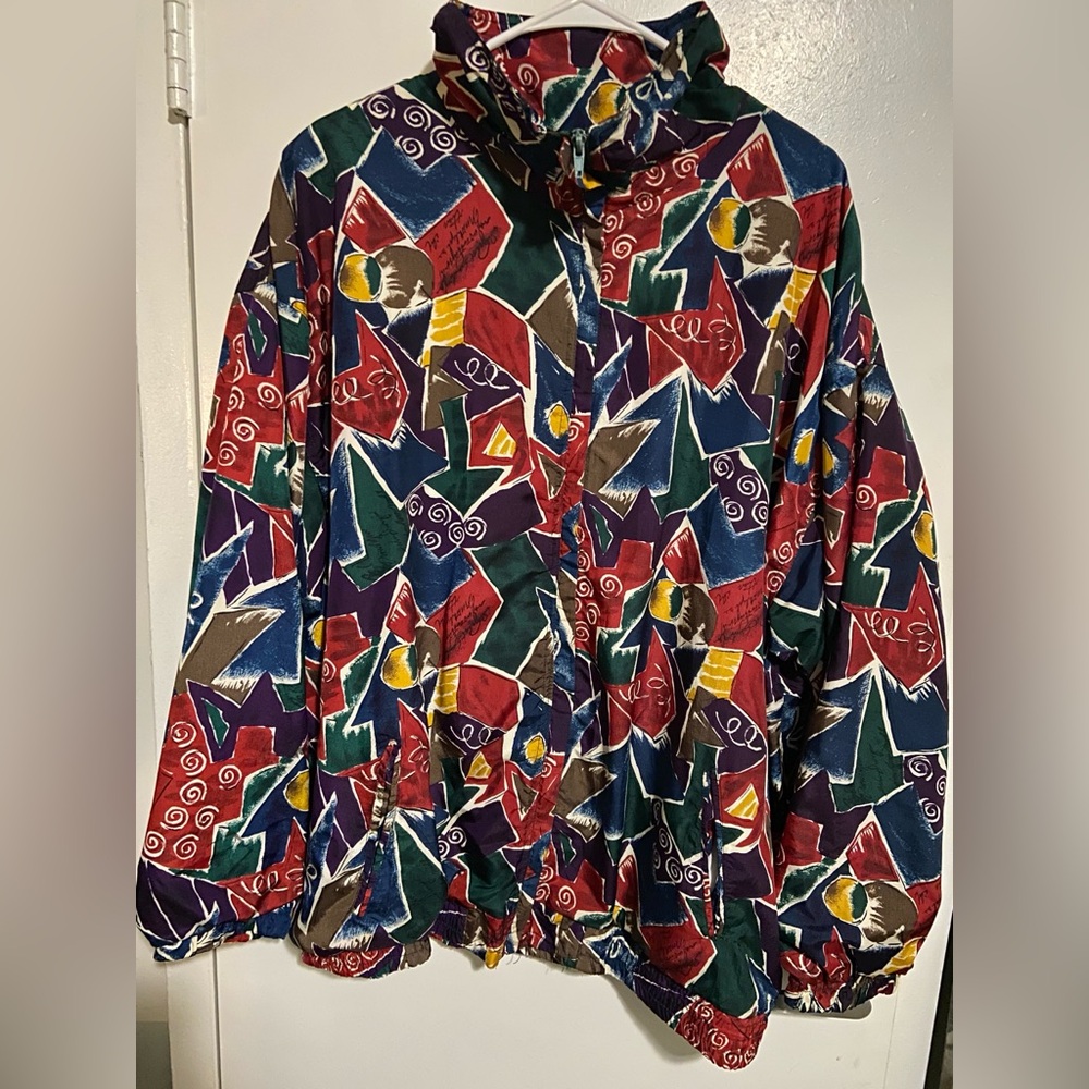 EVR Vintage Windbreaker Bomber Jacket